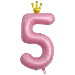 🎈 ASTARON Nummer 5 Luftballon 40 Zoll Zahlen Luftballon für Geburtstag Party Dekorationen 🎉