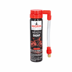 🚴‍♂️🔧 NIGRIN Fahrrad Reifendicht, sofortige Pannenhilfe, geeignet für alle gängingen Ventile, 75 ml - Jetzt nur 4.29€!