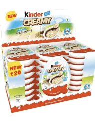 🍫 Kinder Creamy Milk & Crunchy 456g 🥛
