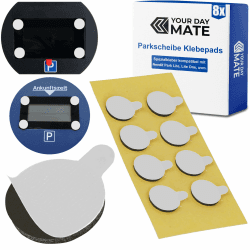 Ersatz Klebepads, 8 Stück - Kompatibel mit Needit Park Lite, elektronische Parkscheibe 🚗