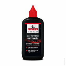 🔥 NIGRIN BIKE-CARE Allwetter-Kettenöl, 100 ml Flasche 🚴