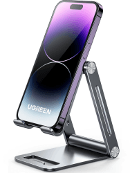UGREEN Handy Ständer Verstellbar Aluminium Handyständer für Tisch 📱