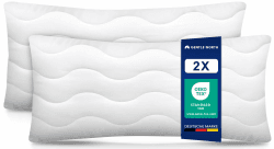 🌟 Angebot: Gentle North Hochwertige Kopfkissen (40x80 cm groß) - 2er Set 🌙