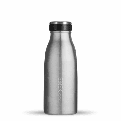 720°DGREE Edelstahl Trinkflasche 'milkyBottle' - 350ml - Perfekt für Kinder 🌟🥤