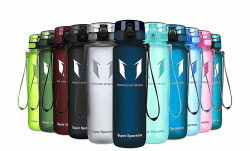 Super Sparrow Trinkflasche - Tritan Wasserflasche - 750ml Blaubeere 🌊🚴‍♂️