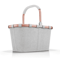 👜 reisenthel carrybag twist sky rose – Stabiler Einkaufskorb mit viel Stauraum und praktischer Innentasche