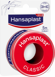 👩‍⚕️ Hansaplast Fixierpflaster Classic (5 m x 2,5 cm) 🩹