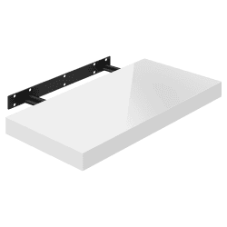 🌟 Super Deal: WOLTU Wandregal Volato Wandboard in hochglänzendem Weiß 📚🌿
