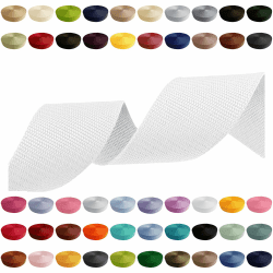 Polypropylen Gurtband 2m 5m 10m 50m 🌈 50 Farben 🎨 Breite 10mm 15mm 20mm 25mm 30mm 40mm 50 mm DIY-Projekte 🎒 Handarbeiten & Outdoor (501) Weiß 🌟 25mm x 2m (501) 🌈