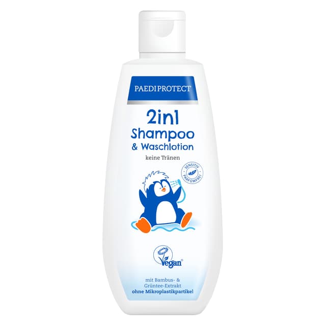 🌿🚿 PAEDIPROTECT 2in1 Shampoo & Waschlotion für Babys & Kinder 200 ml