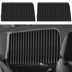 🌞🚗 ZATOOTO Sonnenschutz Auto: Magnetisch, Verdunkelung, 2 Stück, Schwarz