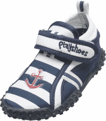 🌊👟 Playshoes Unisex Kinder Aquaschuhe Wassersportschuh 22/23 EU Maritim 🌊👟
