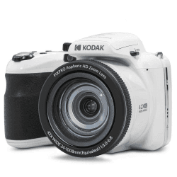 📸 KODAK Pixpro Astro Zoom AZ425 - Digitale Bridge-Kamera, 42X optischer Zoom, 24 mm Weitwinkel, 20 Megapixel, 3-Zoll-LCD, Full HD 1080p Video, Li-Ionen-Akku - Weiß