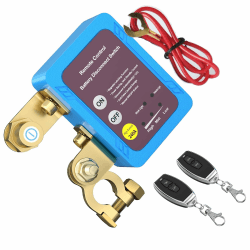 ZMURED Drahtloser Ferngesteuerter Auto Trennschalter 12V Batterie Trennschalter 🚗