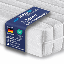 Betten-ABC - Matratze (KSP-500) - 140x200 cm (H3) - 7-Zonen Matratze aus Kaltschaum