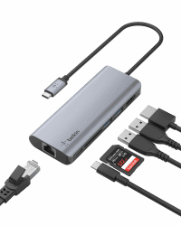 Belkin USB-C-Hub 6-in-1 MultiPort Adapter Dock mit 4K-HDMI und mehr! 🚀