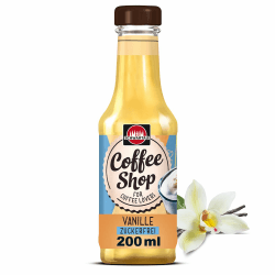 Schwartau Coffee Shop Zuckerfreier Vanille-Sirup – Barista-Qualität für Kaffee-Kreationen