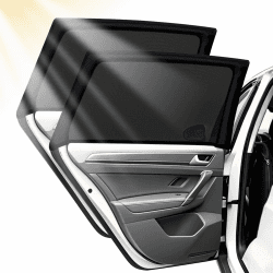 🌞🚗 2 Stück Sonnenschutz Auto Baby mit UV Schutz - 90CM×60CM Dehnbarer Sonnenschutz 🚗🌞