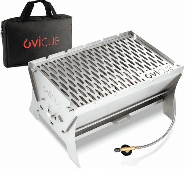 🔥 Grill klein M | Mobiler Steck-Gasgrill 🌭🔥