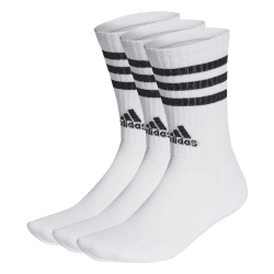 🧦 Angebot: adidas Unisex 3-Streifen Gepolsterte Crew Socken 3er Pack 🧦
