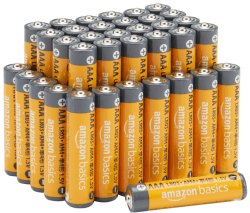 Amazon Basics AAA-Alkali-Hochleistungsbatterien, 1,5 V, 10 Jahre lagerfähig, 36 Stück