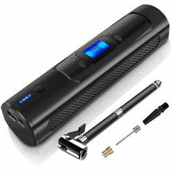 🚗🔋 Tragbare Reifenpumpe 150PSI Elektrische Luftpumpe Auto Kompressor