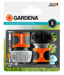 🌿🔗 Gardena Schlauchverbinder-Satz 19 mm (3/4 Zoll) (18275-20) - Günstiger Preis!