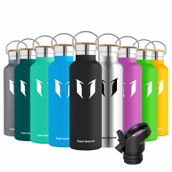 🌟 Super Sparrow Trinkflasche Edelstahl 750ml - Thermosflasche für Sport und Outdoor 🌿