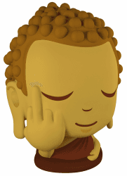 🎁 Am Arsch vorbei – der Knautsch-Buddha für mehr Entspannung 🧘