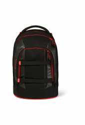 🎒 Satch Pack ab 5. Klasse ergonomisch 30L Stauraum standfest Organisationstalent Einheitsgröße Fire Phantom - Schwarz