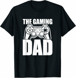🎮👨‍👦‍👦🎁 The Gaming Dad Game Controller Spruch Geschenkidee Vatertag T-Shirt
