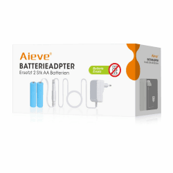 🔋🏡 AIEVE 3V Netzteil Batterieadapter - Batterieersatz für 2 Stück AA Batterien