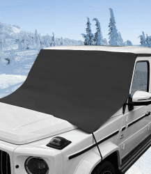 🚗 Xaosin Frontscheibenabdeckung Winter 220 x 140 cm ❄️🌞
