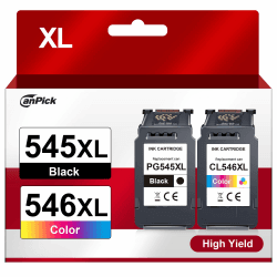 🖨️ PG-545XL CL-546XL Multipack Ersatz für Canon Druckerpatrone 545 546 XL 🌈