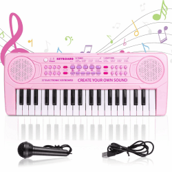 Kinder Klaviertastatur, 37 Tasten Elektronisches Klavier 🎶🎹