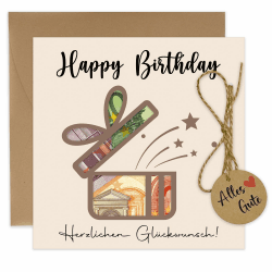 Originelle Geldkarte Geburtstag 🎁🎉