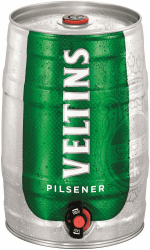 🍻 VELTINS Pilsener, Pfandfrei (1 x 5 l Partyfass) - Jetzt für nur 9.99€!