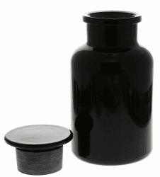 🌿🧴 Großer Rabatt! Apothekerglas Mironglas Violett-Glas, 1 Ltr. Kosmetex Apotherkerflasche 🧴🌿