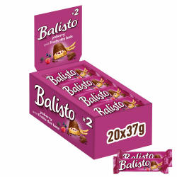 Balisto Schokoladen Großpackung - Yoberry, 20 x 37g