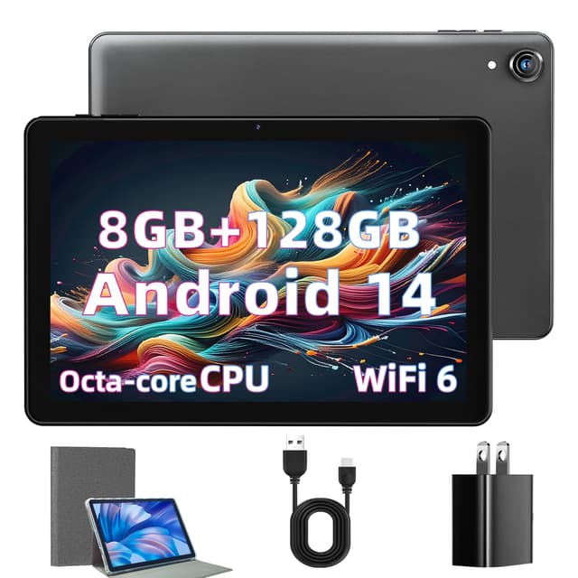 Tablet 10 Zoll Android 14 Octa Core 1280*800 IPS HD Display 🚀📸