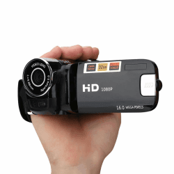 📹 Handheld Video Camcorder FHD 16x Digitalzoom 🎥 Trabar DV Digital Kamera mit COMS Sensor