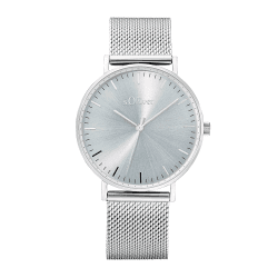 s.Oliver Damen Armbanduhr | Quarzuhr | Edelstahl Armband | 3 bar Wasserdicht ⌚
