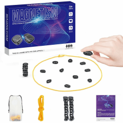 🧩🎲 Magnetisches Schachspiel - Tragbares Schach für Unterwegs! 🚗
