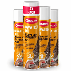 🔥 Angebot! OWATROL® Rostschutz Spray 4 x [ 300ml ] 🔥