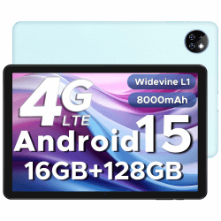 DOOGEE T10W Android 15 Tablet 10 Zoll 16GB RAM +128GB ROM (2TB TF) 2025 Neueste Tablet Deal!