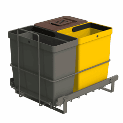 🌟 Angebot: Ausziehbarer Mülltrennsystem für die Küche 🌈