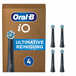 🦷 Oral-B iO Black Ultimative Reinigung Aufsteckbürsten für elektrische Zahnbürste 🪥