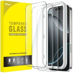 📱🔒 JETech Schutzfolie für iPhone 16 Pro 6,3 Zoll - 3 Stück 🛡️