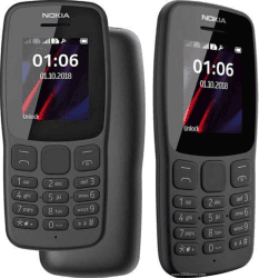 📱 Nokia 106 Dual-SIM 4GB 2018 Dunkelgrau mit LED-Taschenlampe 🌟