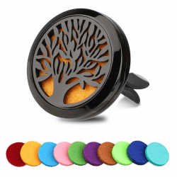 🌿🚗 OOTSR Auto Aromatherapie Ätherisches Öl Diffusor - Lufterfrischer Vent Clip